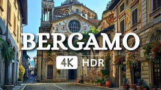 Bergamo Walking Tour A Captivating Walking Tour Experience  Beautiful City In Italy 4k