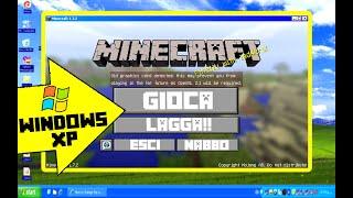 HO PROVATO AD INSTALLARE MINECRAFT ITA SU WINDOWS XP...