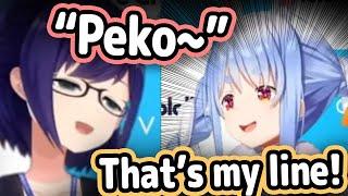 Pekora Forgot To Say Her Peko Line So A-chan Said It For Her...【Hololive】