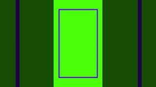 Free Neon Color Changing Box Frame Black & Green Screen Backgrounds - Looping