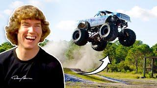 I Jumped A Monster Truck