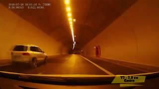 All tunnels from Skiathos to Belgrade