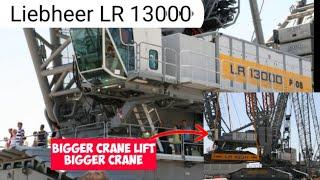 Liebheer LR 13000 heavy lift offshore crane