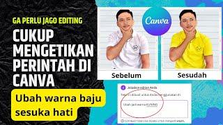 Cara Mengubah Warna Baju di Canva  ganti warna baju di canva edit warna baju