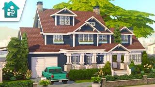 Growing Together Generations Home for 8 Sims  ...Sims 4 Speed Build