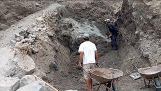 Pile Of Sand Collapsed