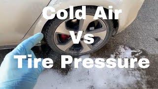 How Cold Weather Affects Tire Pressure - dont drive on underinflated tires