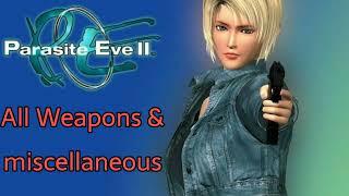 Parasite Eve 2 PS1  All Weapons & Miscellaneous Reload Animations Sound Effects 1080p