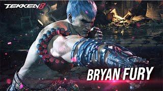 TEKKEN 8 - Bryan Fury Reveal & Gameplay Trailer