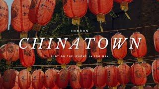 iPhone 14 Pro Max Cinematic 4K 24fps Chinatown London