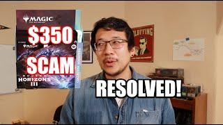 The Conclusion to the MH3 $350 Scam... Amazon Resolution  Magic the Gathering