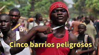 Cinco barrios peligrosos son infiernos en la tierraRecopilación- México Nigeria  EE. UU