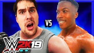 PopularMMOs vs BrandonDE FULL MATCH  WWE 2K19  WWE Youtuber Tournament