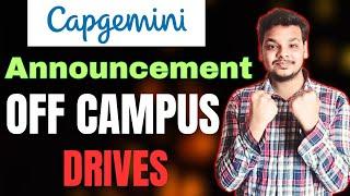 Capgemini Superset Mass Hiring  OFF Campus Drives For 2025  2024  2023 Batch Hiring  Freshers