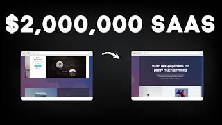 Simple Website SaaS Makes $2000000 a Year