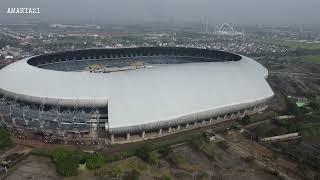 STADION GBLA TERKINI  PENGERJAAN RENOVASI TERUS BERJALAN ‼️