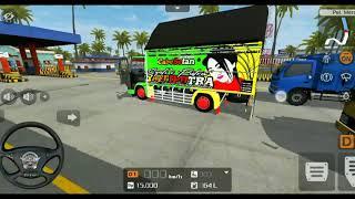 MOD TERBARU TRUCK CANTER OPPA MUDA ALA GAME BUS SIMULATOR 