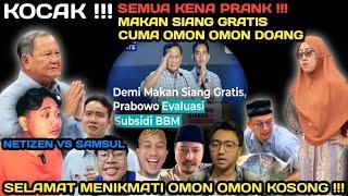 Parodi Kocak Netizen ‼️ Semua Kena Prank Makan Siang Gratis Cuma Omon Omon Doang