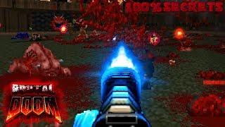 BRUTAL DOOM MEATGRINDER & Doom II Maps of Chaos 100% SECRETS