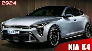 New 2024 KIA K4 Forte  Rendering  Details  Hybrid Sedan  Spy Shots  Global & USA