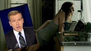 NBC’s Brian Williams Reacts To Daughter Allison Williams’ Booty Eating Scene