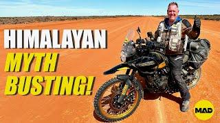 2024 Royal Enfield Himalayan 450  Small capacity outback motorcycle adventure shattering the myths