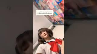 sini aku dudukin  kameaam  cosplayer  anime  wibu