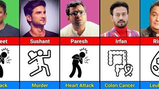 How Famous Indian Actors Died #WestData