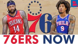 76ers Now NEW Brandon Ingram Trade UPDATE + Sixers Re-Signing Kelly Oubre Nic Batum & Kyle Lowry?