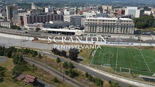 Scranton Pennsylvania - 4K Drone Tour