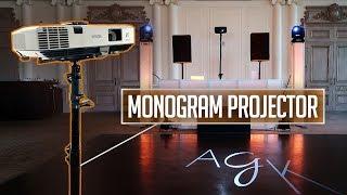 Mobile DJ Tips How to display a Monogram GOBOs w a Traditional Projector