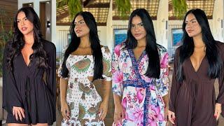 Bianka Guimaraes New Summer Dresses 2024  Try-On Haul & Review