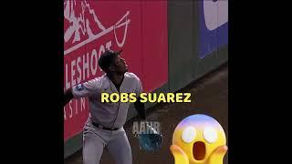 BEST CATCH OF THE YEAR? Jesús Sánchez robs Eugenio Suárez A GRAND SLAM in the 9th inning