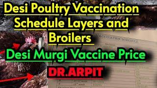 Vaccination Schedule Broiler Layer Chicken Poultry Vaccination Schedule India Pdf Desi Murgi Price