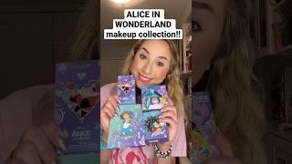 ALICE IN WONDERLAND makeup collection  #shorts #aliceinwonderland #makeup @colourpopcosmetics