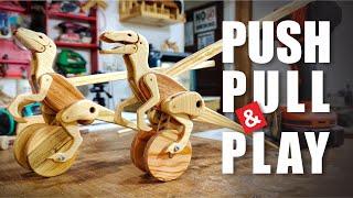 VELOCIRAPTOR Wooden toys DIY - Kayu Nganjuk