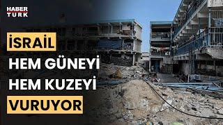 Gazze Şeridi yoğun topçu atışlarıyla hedef alınıyor. Alihan Tok aktardı