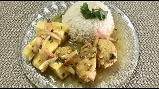 CEVICHE DE POLLO GUISADO - RÁPIDO DE HACER Y DELICIOSO