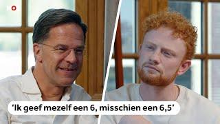 Rutte geeft afscheidsinterview aan NOS Jeugdjournaal