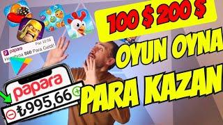 100 $  CEP TELEFONU İLE PARA KAZANMA   OYUN OYNA PARA KAZAN ? YATIRIMSIZ PARA KAZANMA