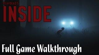 Inside Full Game Walkthrough No Commentary All Secrets + Both Endings 1080p HD Xbox One Gameplay