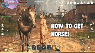 Dark And Light Mobile - How To Get Horse  How To Command Creatures