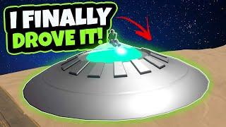 I Finally Drove The SECRET UFO in The Long Drive