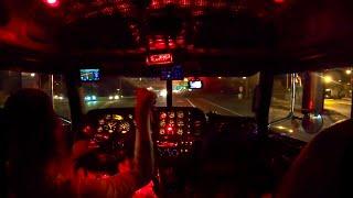 ASMR - 3. Night Time ASMR Drive. Strait Pipes And A Little CB Chatter