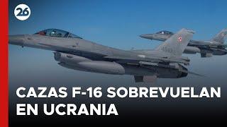 Los CAZAS F-16 ya SOBREVUELAN en UCRANIA  #26Global