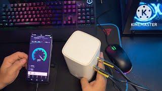 HUAWEI 5G CPE PRO 2 + LAMBOWAN HYPERBOLIC ANTENNA 44 DBI UNBOXINGINSTALLINGMODIFYINGTESTING