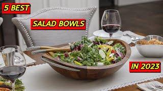 5 Best Natural Acacia Wooden Salad Bowls in 2023