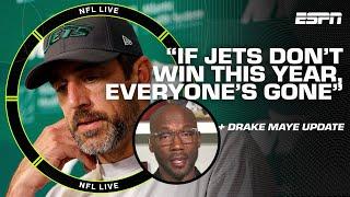 Jets under MASSIVE PRESSURE to succeed + Drake Mayes responding to adversity  NFL Live