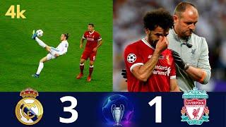 Real Madrid 3 x 1 Liverpool ■ UCL Final -2018  4K Ultra HD  Extended Highlight & Goals