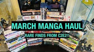 March Manga Haul  100+ Volumes  OOP Manga from C2E2